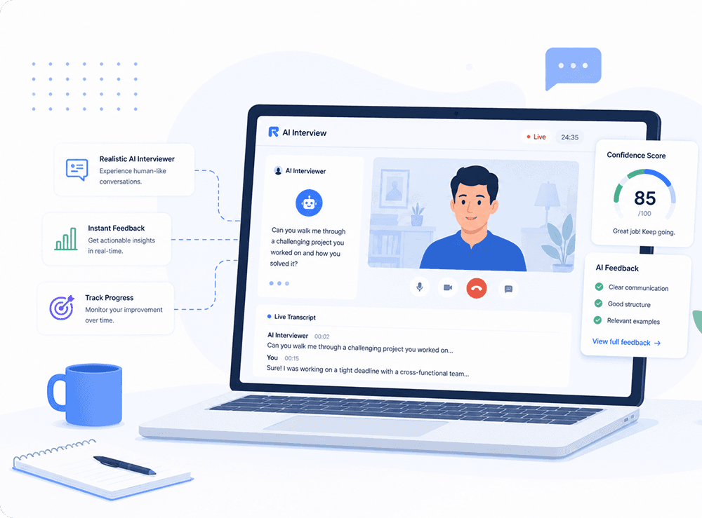 Interview Simulator Interface